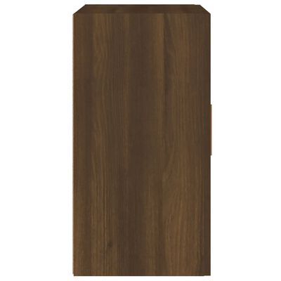 vidaXL Wall Cabinet Brown Oak 60x30x60 cm Engineered Wood