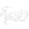 vidaXL Reindeer and Sleigh Christmas Decoration Outdoor 252 LEDs