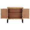 vidaXL Sideboard 80x30x76 cm Solid Mango Wood