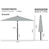 Madison Garden Parasol Tenerife 300 cm Round Apple Green