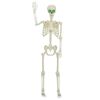 vidaXL Halloween Skeleton White Plastic