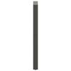 vidaXL Bar Table Legs U-Shaped 2 pcs Anthracite 40x(110-111) cm Steel