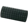 vidaXL Euro Fence Green 0.6 x 25 m PVC-coated iron