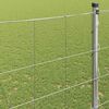 vidaXL Field Fence Silver 25 x 1.6 m Galvanised steel