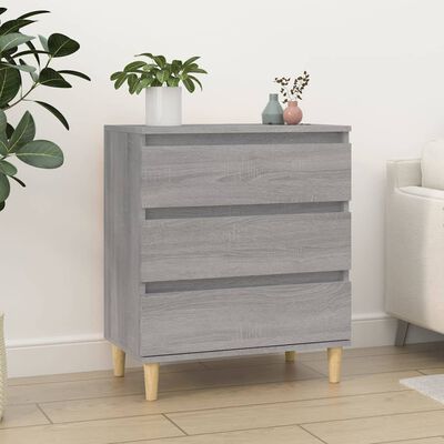 vidaXL Sideboard Grey Sonoma 60x35x70 cm Engineered Wood