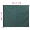 vidaXL Plant Fleece Cover with Zip 70 g/m&sup2; 2.36x2 m