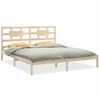 vidaXL Bed Frame without Mattress 180x200 cm Super King Solid Wood
