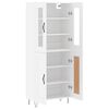 vidaXL Highboard White 69.5x34x180 cm Engineered Wood