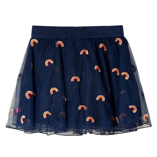 Kids' Skirt with Tulle Navy 116