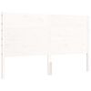 vidaXL Bed Frame without Mattress White 160x200 cm Solid Wood Pine
