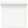 vidaXL Roller Shutter Aluminium 100x100 cm White