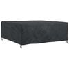 vidaXL Furniture Cover Plain Black 210 x 200 x 70 cm 210D