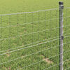 vidaXL Euro Fence Silver 0.6 x 10 m Hot dip galvanized iron