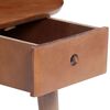 vidaXL Bedside Cabinet 50x35x55 cm Solid Acacia Wood