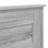 vidaXL Headboard Grey Sonoma 200 cm Engineered wood