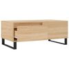 vidaXL Coffee Table Sonoma Oak 90x50x36.5 cm Engineered Wood