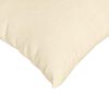 vidaXL Sofa Pillows 2 pcs Cream 70 x 50 cm Corduroy Fabric