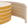 vidaXL Self-Adhesive Window Seal White 15 x 8 mm 12 m EPDM Foam