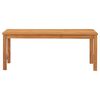 vidaXL Garden Bench 114 cm Solid Teak Wood