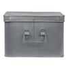 LABEL51 Storage Box Media 35x27x18 cm XL Antique Grey