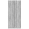 vidaXL Wardrobe Grey Sonoma 90x50x200 cm Engineered Wood