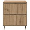 vidaXL Storage Cabinet 2 pcs Artisan Oak 60 x 35 x 70 cm