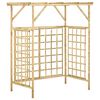 vidaXL Pergola | Green | Impregnated Pinewood | Large | Decorative Inlays