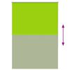 vidaXL Roller Blind Blackout Leaves Green 115x130 cm Fabric Width 110.7 cm Polyester