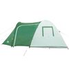 vidaXL Family Tent Dome 6-Person Green Waterproof