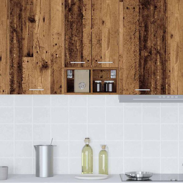 vidaXL Hanging Cabinet Old Wood 20 x 29.5 x 40 cm Engineered Wood
