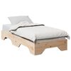 vidaXL Bed Frame No Mattress Stackable 80x200 cm Solid Wood