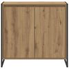 vidaXL Side Cabinet Artisian Oak 79 x 36 x 75 cm Engineered Wood