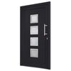 vidaXL Front Door Anthracite 98x208 cm