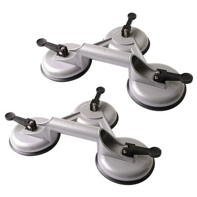 ProPlus Vacuum Lifters with 3 Suction Cups 2 pcs Aluminium