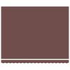 vidaXL Manual Retractable Awning Brown 400x300 cm