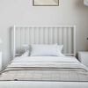 vidaXL Metal Replace Headboard White 100 cm