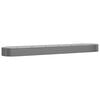 vidaXL Garden Raised Bed Galvanised Steel 507x100x36 cm Grey