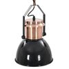 vidaXL Ceiling Lamp 2 pcs Black Round E27
