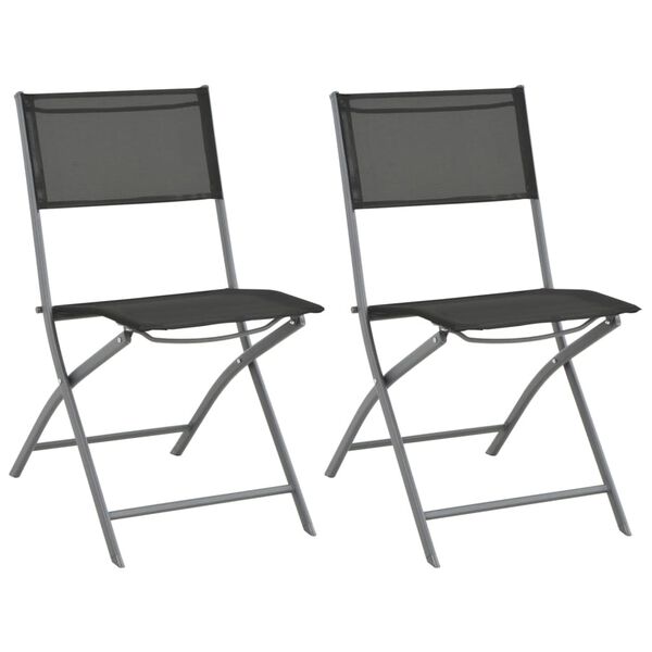 vidaXL 3 Piece Outdoor Dining Set Steel
