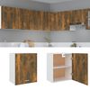 vidaXL Hanging Cabinet Lyon Smoked Oak 50x31x60 cm Engineered Wood