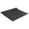 vidaXL Furniture Stickers Self-Adhesive Marble Black 90x500 cm PVC