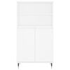 vidaXL Highboard White 60x36x110 cm Engineered Wood