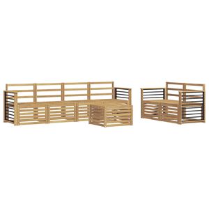 vidaXL Sofa Sets Solid Acacia Wood