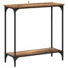vidaXL Console Table Old wood 75 x 30.5 x 75 cm Engineered wood