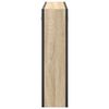 vidaXL Mirror Cabinet Sonoma Oak 60 x 16 x 60 cm Engineered Wood