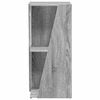 vidaXL Side Shelf Grey Sonoma 33 x 32 x 70.5 cm Engineered Wood