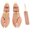 vidaXL Shoe Stretcher with Shoe Horn EU 36-37 Solid Wood Cedar