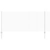 vidaXL Welded Wire Fence with Posts 10 x 1 m Galvanised Steel Silver