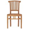 vidaXL 5 Piece Garden Dining Set Solid Wood Teak