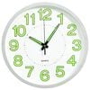 vidaXL Luminous Wall Clock White 30 cm